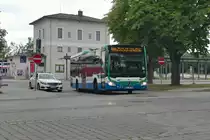 Mercedes-Benz Citaro 2. Generation (Bus 1950, EBE-JE 255) als Linie 444 in Grafing Bahnhof. Aufgenommen 5.8.2022.