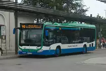 Mercedes-Benz Citaro 2. Generation von Ettenhuber (Bus 1952, EBE-JE 257) als Linie 440 in Grafing Bahnhof. Aufgenommen 5.8.2022.