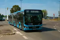 DB Rhein Neckar Bus MAN Lions City G am 24.08.22 in Heidelberg