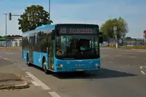 DB Rhein Neckar Bus MAN Lions City am 24.08.22 in Heidelberg