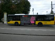 Mercedes-Benz O 530 II (Citaro Facelift) auf der Linie 155 nach Wilhemsruh Fontanestra�e am S+U Bahnhof Pankow.