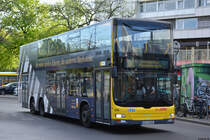 25.04.2019 | Berlin - Charlottenburg | BVG | B-V 3310 | MAN Lion's City DD |