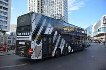 25.04.2019 | Berlin - Charlottenburg | BVG | B-V 3310 | MAN Lion's City DD |