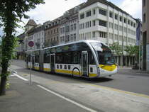 VBSH Nr. 30 (Irizar ie Tram 18) am 29.5.2022 beim Bhf. Schaffhausen