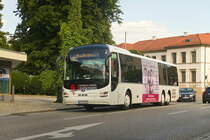MAN Lion's Regio von Brodschelm (AÖ-B 604) als Linie 30 in Mühldorf am Inn, Katharinenplatz. Aufgenommen 8.8.2022.