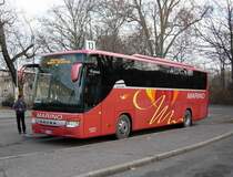 Abfahrtbereit am ZOB Stuttgart: Setra S 415 GT-HD