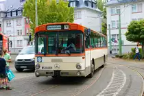 ICB Mercedes Benz O305 am 04.09.22 am 03.09.22 beim Tag der Verkehrsgeschichte in Betriebshof Eckenheim