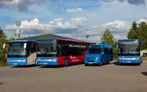 Setra 417 UL, Setra 416 Business, Mercecdes Sprinter und Setra 415? in Mönchweiler 9.7.22