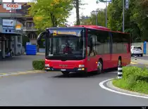 Bern Mobil - MAN Lion`s City Nr.414 unterwegs in Wabern am 31.08.2022
