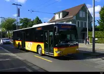 Postauto - Mercedes Citaro BE 555831 auf Dienstfahrt in Wabern am 31.08.2022