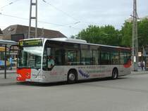 Mercedes Citaro Verkehrsbetriebe Karlsruhe KA-VK 744, 25.08.2004 Karlsruhe Hauptbahnhof