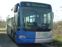 Mercedes Cito S�dwestbus KA-SB 390, eingesetzt als StadtBus Max in Bruchsal, 01.04.2007 Bruchsal