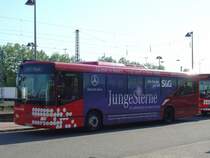 Mercedes Connecto S�dwestbus KA-SB 283, 30.04.2007 Bretten Bahnhof