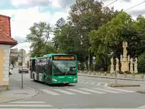 Graz. Am 18.09.2022 war der Wagen 102 der Graz Linien auf der Linie 64E unterwegs. Den Bus konnte ich vor dem St. Peter Friedhof in Fahrtrichtung Liebenau fotografieren.