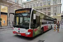 Mercedes Citaro 8200, auf der Linie 1A fährt durch die Jungferngase. Die Aufnahme stammt vom 31.08.2022.