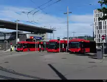Bern Mobil - Fahrzeugtreffen bei der Haltestelle Bern Wankdorf am 18.09.2022