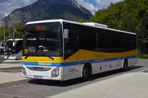 Iveco Crossway, aus dem Departement de l‘Isère, Philibert Transport, gesehen am Busbahnhof in Grenoble. 17.09.2022