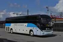 IVECO Magelys, verlässt soeben den Busbahnhof von Annecy. 16.09.2022