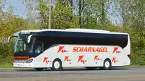 Franz Scharnagel Feuchtwanger Zeisig Inh. Markus Dobisch mit einem SETRA S 515 HD Reisebus am 26.09.22 Berlin Marzahn.