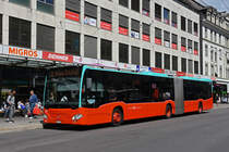 Mercedes Citaro 171, auf der Linie 2, bedient die Haltestelle beim Guisanplatz. Die Aufnahme stammt vom 09.09.2022.