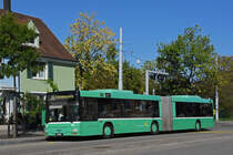 MAN Bus 763, auf der Linie 36, bedient die Haltestelle Morgartenring. Die Aufnahme stammt vom 19.09.2022.