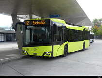 LIEMOBIL - Solaris Urbino  Nr.528 FL 40213 am Warten in Buchs/SG am 25.09.2022