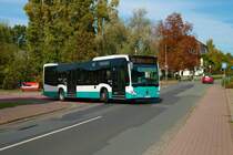 Stadtverkehr Maintal Mercedes Benz Citaro 2 am 04.10.22 in Maintal Ost