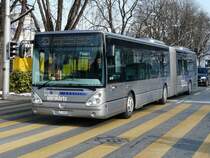 AAGR - IVECO-IRISBUS Nr.34  LU 15059 unterwegs in Luzern am 15.02.2009