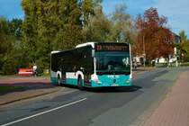Stadtverkehr Maintal Mercedes Benz Citaro 2 am 04.10.22 in Maintal Ost
