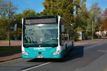 Stadtverkehr Maintal Mercedes Benz Citaro 2 am 04.10.22 in Maintal Ost