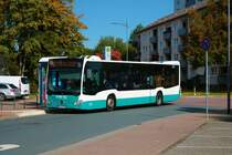 Stadtverkehr Maintal Mercedes Benz Citaro 2 am 04.10.22 in Maintal 