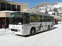 EAB Engelberg - NAW Bus Nr.4 OW 10265 unterwegs auf der Linie 4 in Engelberg am 15.02.2009