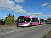 Thionville - 6. Oktober 2022 : Solaris Urbino 12 III, Wagen 4321.