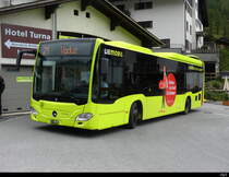 LIEMOBIL - Mercedes Citaro Nr.553 FL 40220 am Warten in Malbun/FL am 26.09.2022