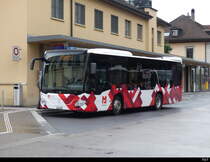 Postauto - Mercedes Citaro  JU  26790 in Delémont am 29.09.2022