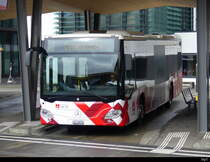 Postauto - Mercedes Citaro JU 43871 in Delémont am 29.09.2022