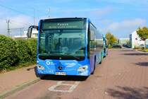 KVG Offenbach Mercedes Benz Citaro 2 am 05.10.22 in Langen (Hessen) Bhf