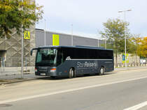 Graz. Am 5. Oktober stand dieser Setra S415 GT von StanReisen abgestellt in der Fröhlichgasse.