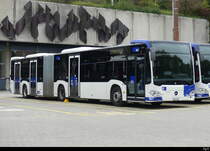 TL - Mercedes Citaro  Nr.567 vor dem TL Depot in Lausanne am 01.10.202