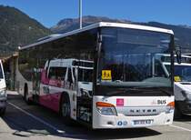 Setra S 415 LE, Skybus, aufgenommen am Bahnhof von Bourg St. Maurice. 09.2022
