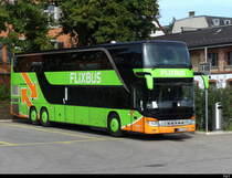 FLiXBUS - Setra S 431 DT in der Stadt Zürich am 04.10.2022