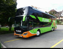 FLiXBUS Setra S 531 DT aus Belgien in Zürich am 04.10.2022
