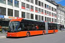 Hess Elektrobus 201, auf der Linie 9, bedient die Haltestelle beim Guisanplatz. Die Aufnahme stammt vom 09.09.2022.