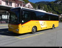 Postauto - Iveco Crossway  BE  485297 in Meiringen am 05.10.2022