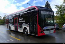 travys - Volvo 7900 Elecric  VD 360489 unterwegs in Yverdon am 02.10.2022