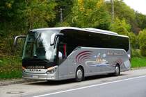 Setra S 515 HD  Rheingold Lehr , Heidelberg-Schlierbach Oktober 2022
