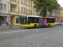Mercedes-Benz O 530 II (Citaro Facelift) auf der Linie 155 nach Wei�ensee Piesporter Stra�e am S+U Bahnhof Pankow.