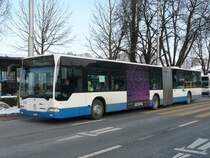 VBL - Mercedes Citaro Bus Nr.135  LU 199435 unterwegs auf der Linie 24 in Luzern am 15.02.2009