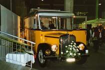 Arnold, Steinach SG 4159 Saurer/Hess (ex Wanzenried, Innereriz; ex Burri, Teuffenthal) am 17. Januar 2009 St. Gallen, OLMA (Hochzeitsmesse)