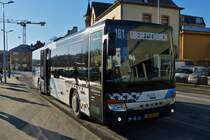 AM 5574, Setra S 416 Le von Autocars Meyers,gesehen am Busbahnhof in Ettelbrück. 12.2022